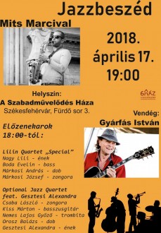 Lilin Quartet, Optional Jazz Quartet és Gesztesi Alexandra is a Jazzbeszéd műsorán